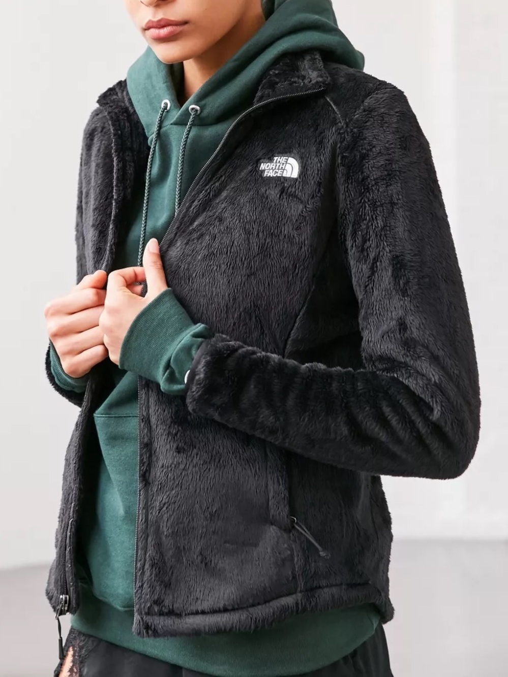 The North Face Osito Fuzzy Fleece Jacket Size M